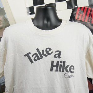 90's Candie's Brand Hiking Boots Promo T-Shirt